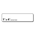 Office Jansan | PRES-a-ply 30601 1 in. x 4 in. Laser Printer Labels - White (2/Box) image number 2