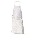 Cooking Aprons | KleenGuard 36550 28 in. x 40 in. A20 Apron - One Size Fits All, White image number 0