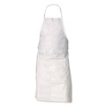 Cooking Aprons | KleenGuard 36550 28 in. x 40 in. A20 Apron - One Size Fits All, White image number 0