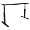 Office Desks & Workstations | Alera ALEHTPN1B 59.06 in. x 28.35 in. x 26.18 in. to 39.57 in. AdaptivErgo Sit-Stand Pneumatic Height-Adjustable Table Base - Black image number 2