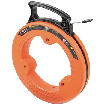 Klein Tools 56335 1/4 in. x 25 ft. Wide Steel Fish Tape