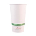 Cups and Lids | World Centric CUSU16 16 oz. NoTree Paper Hot Cups - Natural (1000/Carton) image number 0