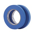 Office Jansan | Universal UNVPT14019 18 mm x 54.8 mm Premium UV-Resistant Masking Tape - Blue (2/Pack) image number 5