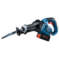 Factory Reconditioned Bosch GSA18V-125K14A-RT 18V EC Brushless Lithium-Ion 1.25 in. Cordless Stroke Multi-Grip Reciprocating Saw Kit (8 Ah) image number 1