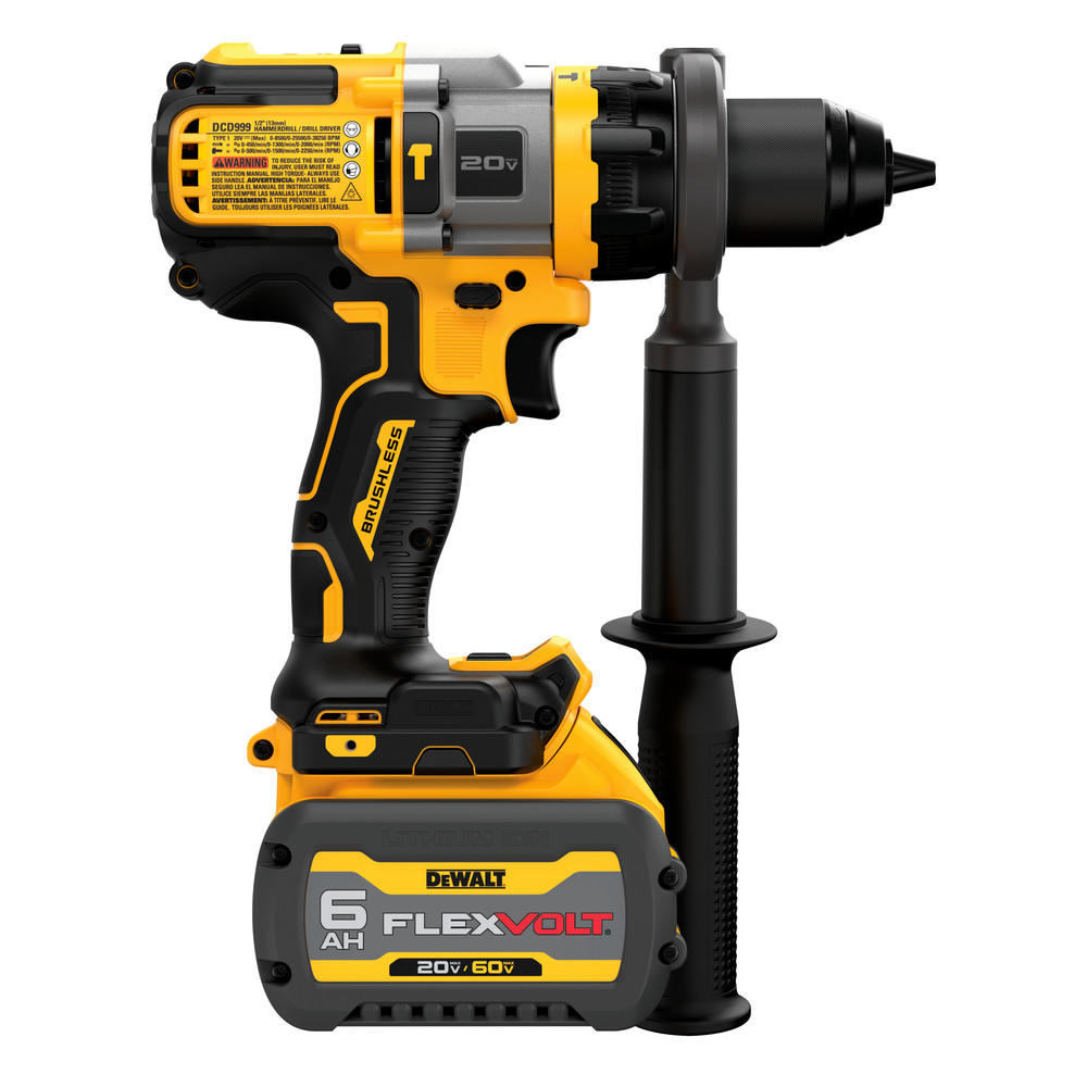 Dewalt 20V MAX Brushless LithiumIon 1/2 in. Cordless Hammer Drill