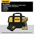 Impact Drivers | Factory Reconditioned Dewalt DCF840D1R 20V MAX Brushless Lithium-Ion 1/4 in. Cordless Impact Driver Kit (2 Ah) image number 1