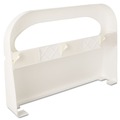 Just Launched | HOSPECO HG-1-2 Health Gards 16 in. x 3.25 in. x 11.5 in. Half-Fold Toilet Seat Cover Dispenser - White (2-Piece/Box) image number 2