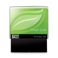 Bulk Savings Pricing 2 | COSCO 2000PLUS 098371 1.5 in. x 0.56 in. Posted Green Line Message Stamp - Red image number 1