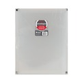Office Jansan | C-Line 48117 Zip 'N Go 1 in. Capacity 10 in. x 13 in. Reusable Envelope with an Outer Pocket - Clear (3/Pack) image number 0