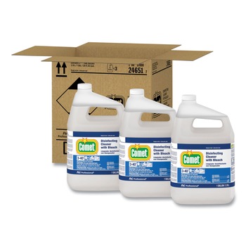 PRODUCTS | Comet 24651 1 gal. Bottle Disinfecting Cleaner with Bleach (3/Carton)
