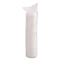 Cutlery | Dart 12EL 12 oz. Cappuccino Dome Sipper Lids - White (1000/Carton) image number 0