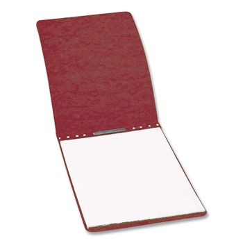 ACCO 8.5 in. x 11 in. 2 in. Capacity Spring Style Fastener Pressboard Report Cover - Earth Red