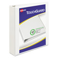 Office Jansan | Avery 17142 11 in. x 8.5 in. 3 Rings 1.5 in. Capacity TouchGuard Protection Heavy-Duty View Binders with Slant Rings - White image number 0