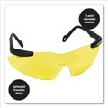 Eye Protection | Ansell KCC19826 Magnum 3G Safety Eyewear - Black Frame, Yellow/Amber Lens (12/Box) image number 5
