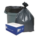 Trash Bags | Platinum Plus 1507254 33 in. x 40 in. 33-Gallon 1.35 mil. Can Liners - Gray (100/Carton) image number 0