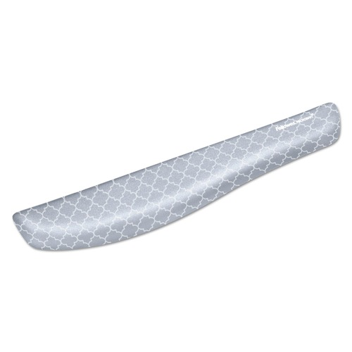 Office Furniture Accessories | Fellowes Mfg Co. 9549801 PlushTouch 18.12 in. x 3.19 in. Keyboard Wrist Rest - Lattice Design image number 0