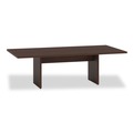 Office Desks & Workstations | Alera LGC-BL2 50 in. x 22 in. x 28 in. Seville 96 in. Wide Conference Table Base - Mahogany image number 4