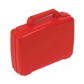 Desk Accessories & Office Organizers | Deflecto 39506RED Little Artist Antimicrobial Storage Case - Red image number 1
