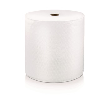 LoCor 7 in. x 1000 ft. 1-Ply Hard Wound Roll Towel - White (1-Carton)