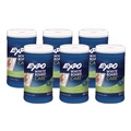 Cleaning & Janitorial Supplies | EXPO 81850 6 x 9 Dry-Erase Board-Cleaning Wet Wipes (6/Carton) image number 0