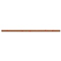 Office Jansan | Universal UNV43424 24 in. x 1 in. Cork Bulletin Bar - Brown Surface, Silver Aluminum Frame image number 1