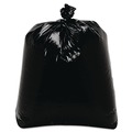 Bulk Savings Pricing 2 | Trinity Plastics 100406 24 in. x 32 in. 16-Gallon 0.7 millimeter Flat Pack Low-Density Can Liners - Black (500/Carton) image number 0