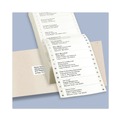 Office Jansan | Avery 04013 0.94 in. x 3.5 in. Pin-Fed Printers Dot Matrix Printer Mailing Labels - White (5000/Box) image number 2
