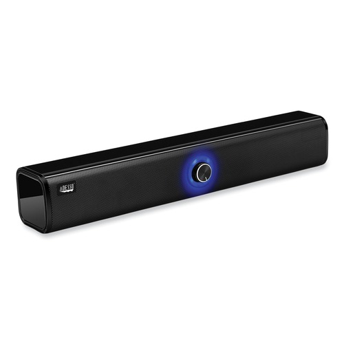 Adesso Xtream S6 20W Wireless Multimedia Soundbar Speaker - Black