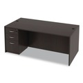  | Alera ALEVA217236ES 71 in. x 35.5 in. x 29.63 in. Valencia Series Straight Front Desk Shell - Espresso image number 5