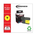  | Innovera IVRLC65Y Remanufactured Yellow High-Yield Ink Replacement for LC65Y 750 Page-Yield image number 1
