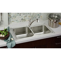 Kitchen Sinks | Elkay DPC12020101 Dayton Top Mount 20 in. x 20 in. Single Bowl Laundry Sink (Stainless Steel) image number 1