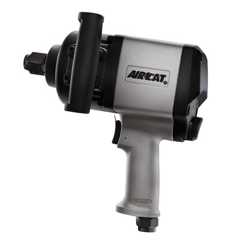 Air Impact Wrenches | AIRCAT 1880-P-A 1 in. Heavy-Duty Aluminum Pistol Grip Twin Hammer Air Impact Wrench image number 0