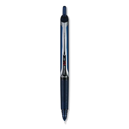  | Pilot 13447 Precise V5RT Retractable 0.5 mm Roller Ball Pens - Extra-Fine, Navy (Dozen) image number 0