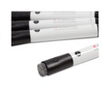 Markers | U Brands 3284U00-12 U-Defense Antimicrobial Broad Chisel Tip Dry-Erase Markers - Black (12/Pack) image number 4