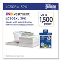 Ink & Toner | Brother LC506XL3PKS INKvestment 1500 Page-Yield High-Yield Ink - Cyan/Magenta/Yellow (3/Pack) image number 2