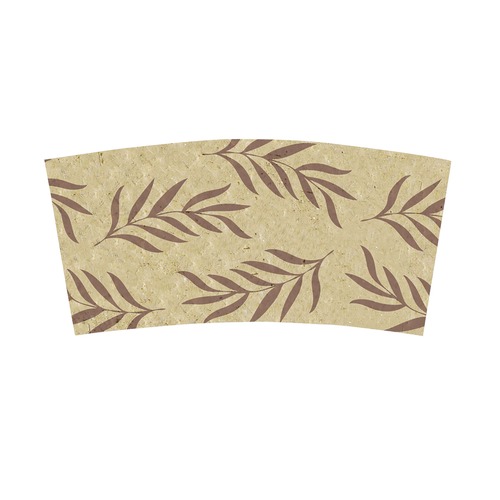 Labor Day Sale! Save $30 off $199! | World Centric SLPALG Hot Cup Sleeves Fits 10/12/16/20 oz Cups - Natural (1000/Carton) image number 0