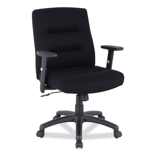 Office Chairs | Alera 12010-03B Kesson Series 17.71 in. to 21.65 in. Seat Height Petite Office Chair - Black image number 0