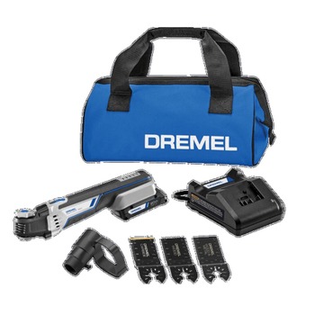 Factory Reconditioned Dremel 20V Multi-Max Lithium-Ion Cordless Oscillating Multi-Tool Kit (2 Ah)