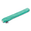 Cleaning Brushes | Rubbermaid Commercial HYGEN FGQ85100GR00 22.7 in. x 3.25 in. HYGEN Quick-Connect Microfiber Dusting Wand Sleeve image number 3