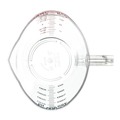 Office Jansan | Carlisle 4314207 1 Pint Commercial Plastic Measuring Cup - Clear image number 2