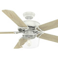 Ceiling Fans | Casablanca 55082 54 in. Panama Fresh White Ceiling Fan with LED Light Kit and Wall Control image number 6