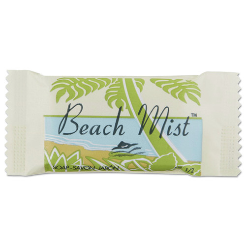 Hand Soaps | Beach Mist BCH NO1/2 #1/2 Bar, Beach Mist Fragrance Face and Body Soap (1000/Carton) image number 0