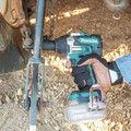 Impact Wrenches | Makita XWT18XVZ 18V LXT Brushless Lithium-Ion 1/2 in. Square Drive Cordless 4-Speed Mid-Torque Utility Impact Wrench with Detent Anvil (Tool Only) image number 4