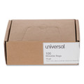 Universal UNV35947 16 Gallon Capacity, High-Density Shredder Bags - Clear (100/Box) image number 4