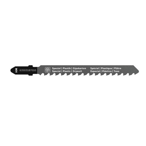 Jigsaw Blades | Fein 63503187010 3 in. 24 TPI HM Carbide T-Shank Jigsaw Blade image number 0