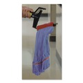 Mops | Nexstep Commercial Products 97157 MaxiClean Loop-End Mop, Cotton/Synthetic, 24 oz, Blue image number 3