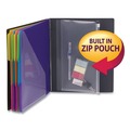 Office & Office Supplies | Smead 89206 24 Letter-Size Sleeves Poly Project Organizer - Gray with Bright Pockets image number 1