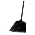  | Rubbermaid Commercial FG637400BLA 35 in. Angled Lobby Broom with Poly Bristles - Black image number 0