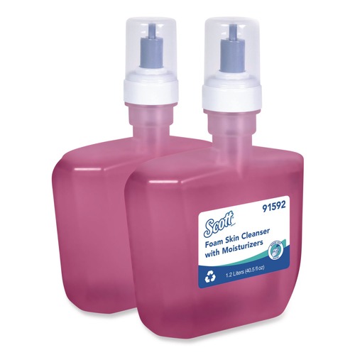 Cleaning & Janitorial Supplies | Scott 91592 1.2 L Pro Foam Skin Cleanser with Moisturizers Refill - Citrus Floral (2/Carton) image number 0