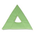 Mops | Unger UNGSRPD1 10.25 in. x 9 in. Glass Cleaning Pads - Green (5/Pack) image number 0